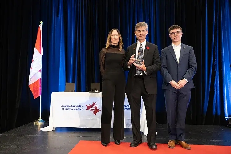 Gordon Bachinsky with Lifetime Achievement Award